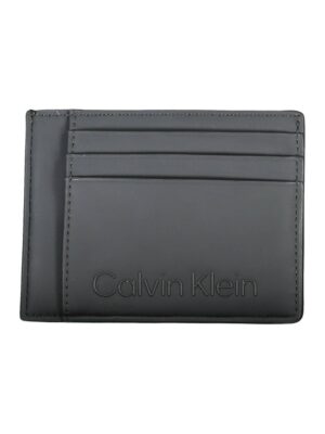 Calvin Klein Black Polyester Men Wallet