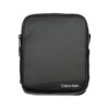 Calvin Klein Sleek Black Recycled Polyester Shoulder Bag