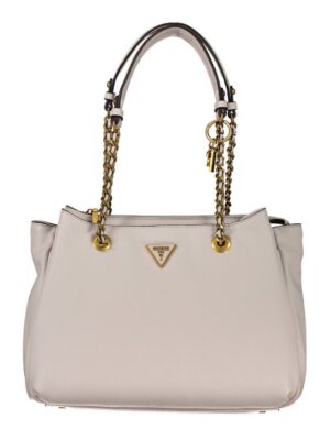 Guess Jeans Pink Polyethylene Handbag