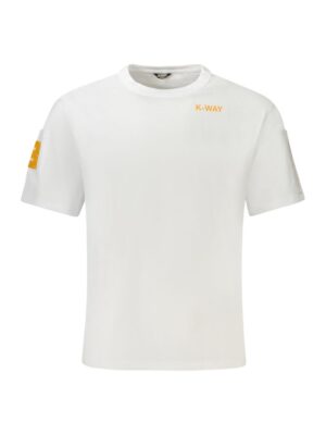 K-WAY White Cotton Men T-Shirt