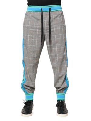 Dolce & Gabbana Multicolor Cotton Men Jogger Sweatpants Pants