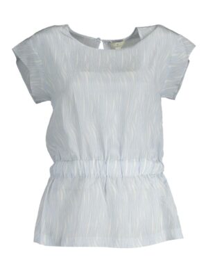 Gant Light Blue Silk Women Top