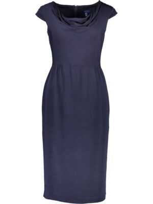 Gant Blue Viscose Women Dress