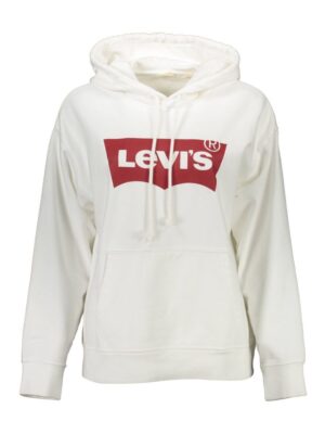 Levi's White Cotton Women Sweater
