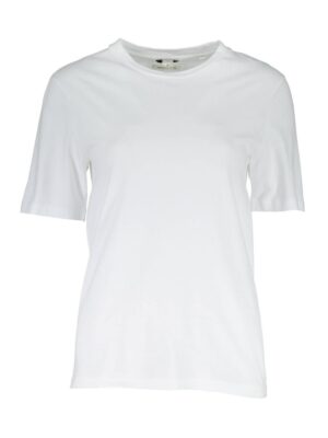 Gant White Cotton Men T-Shirt