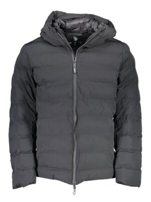 U.S. POLO ASSN. Black Elastane Mens Jacket