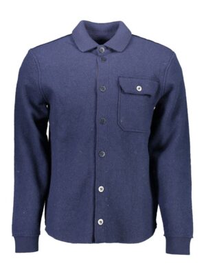 Gant Blue Wool Men Sweater