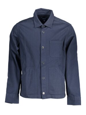 Gant Blue Cotton Men Shirt