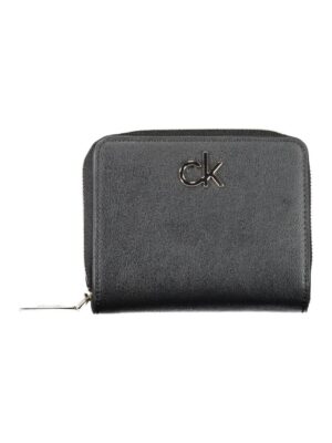 Calvin Klein Black Polyvinylchloride Women Wallet