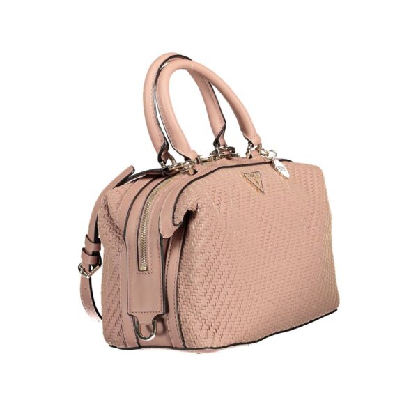 Guess Jeans Pink Polyethylene Women Handbag - Image 3