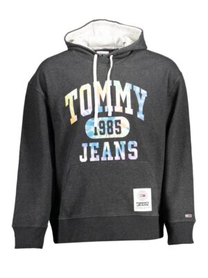 Tommy Hilfiger Black Cotton Men Sweater