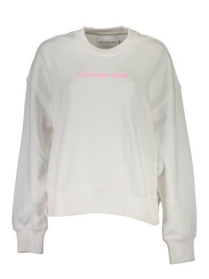 Calvin Klein White Cotton Women Sweater