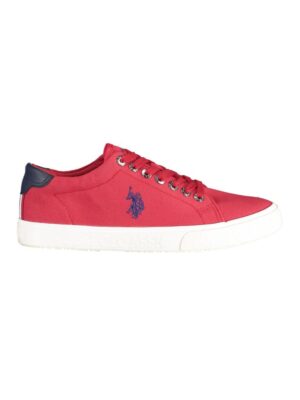 U.S. POLO ASSN. Red Cotton Men Sneaker