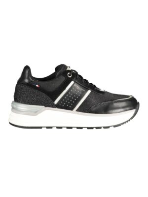 U.S. POLO ASSN. Black Polyester Sneaker