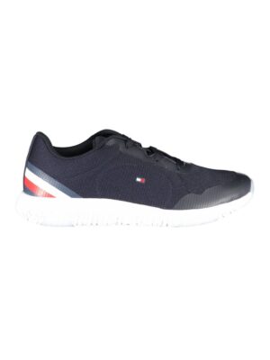 Tommy Hilfiger Blue Polyester Men Sneaker