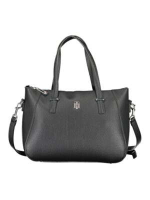 Tommy Hilfiger Black Polyethylene Women Handbag