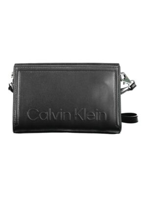 Calvin Klein Black Polyester Women Handbag