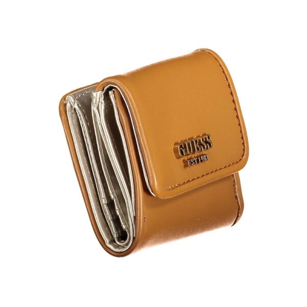Guess Jeans Brown Polyethylene Women Wallet - Image 3