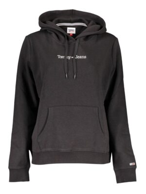 Tommy Hilfiger Black Cotton Women Sweater