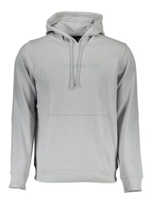 Calvin Klein Gray Polyester Men Sweater
