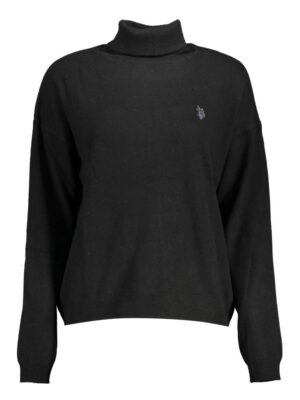 U.S. POLO ASSN. Black Wool Women Sweater
