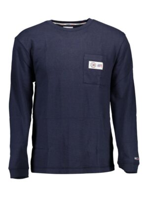 Tommy Hilfiger Blue Cotton Men Sweater