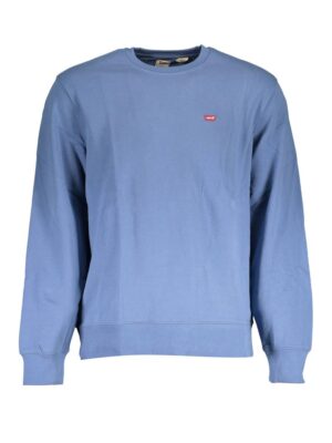 Levi's Blue Cotton Men Sweater