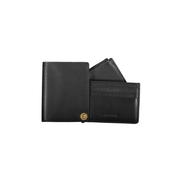 Calvin Klein Black Leather Men Wallet - Image 2