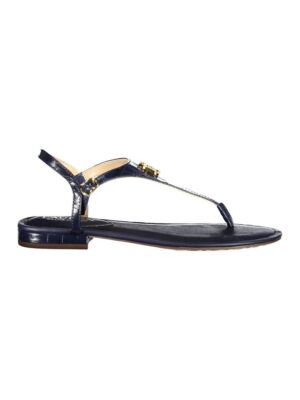 Ralph Lauren Blue Leather Sandal