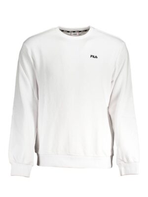 Fila White Cotton Men Sweater