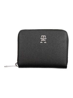 Tommy Hilfiger Black Polyethylene Women Wallet