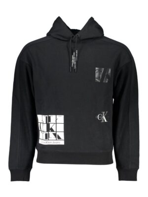 Calvin Klein Black Cotton Men Sweater