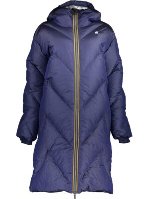 K-WAY Blue Polyamide Jackets & Coat
