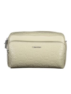 Calvin Klein Beige Polyester Handbag