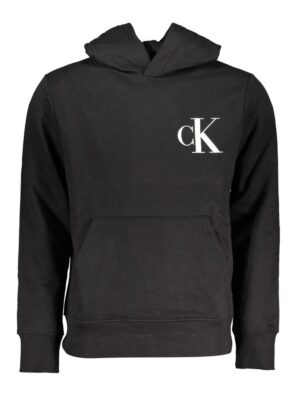 Calvin Klein Black Cotton Men Sweater