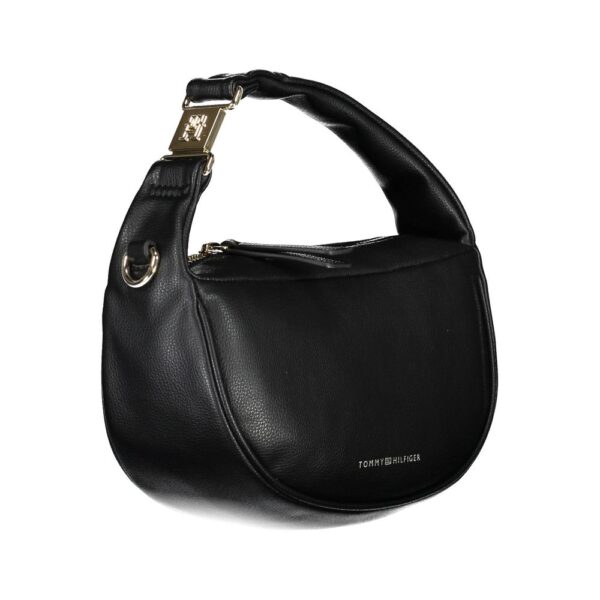 Tommy Hilfiger Black Polyester Handbag - Image 3