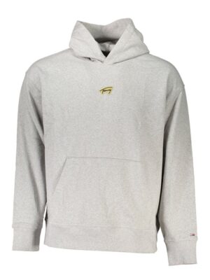 Tommy Hilfiger Gray Cotton Men Sweater