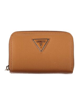 Guess Jeans Chic Brown Wallet with Ample Storage