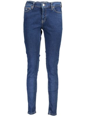 Tommy Hilfiger Blue Cotton Jeans & Pant