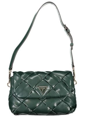 Guess Jeans Green Polyethylene Handbag