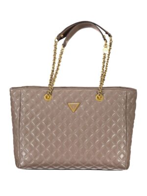 Guess Jeans Beige Polyethylene Handbag