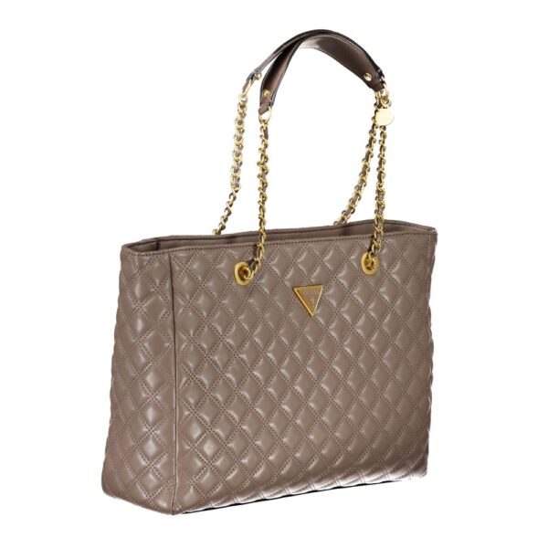 Guess Jeans Beige Polyethylene Handbag - Image 2
