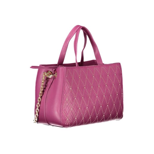 Valentino Bags Purple Polyethylene Handbag - Image 3