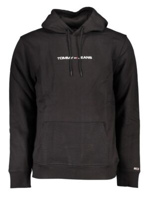 Tommy Hilfiger Black Cotton Sweater
