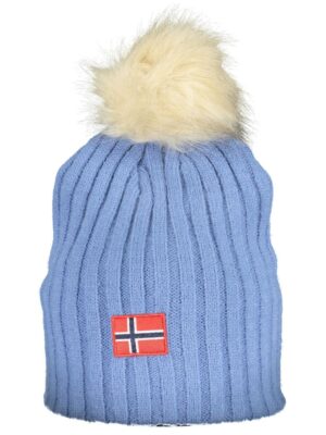 Norway 1963 Light Blue Acrylic Women Hat