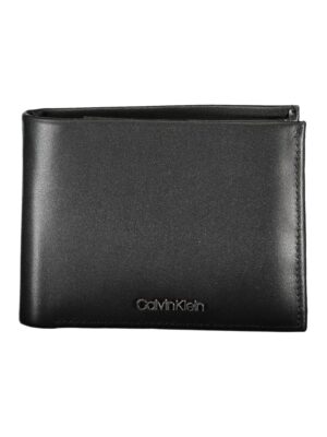 Calvin Klein Sleek Black Leather Wallet for Men