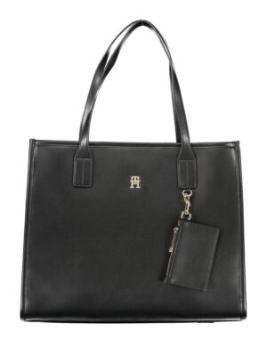 Tommy Hilfiger Black Polyethylene Handbag