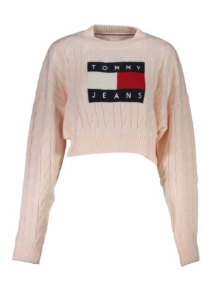 Tommy Hilfiger Pink Polyester Women Sweater
