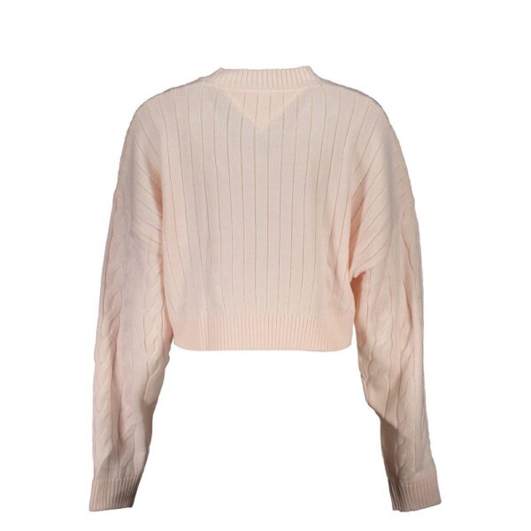 Tommy Hilfiger Pink Polyester Women Sweater - Image 2