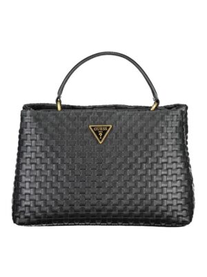 Guess Jeans Black Polyethylene Handbag